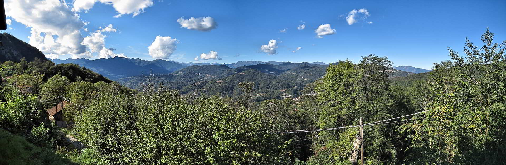 Colma frazione panoramica di Valduggia